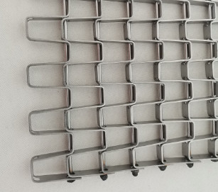 Stainless Steel Honeycomb Compound Wire Mesh Metal For Food Conveyor Belt