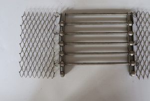 OEM SS304 Wire Stainless Steel Mesh Belt Conveyor
