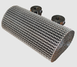 Flat Wire carbon Stainless Steel Conveyor Belt In Food Industry
