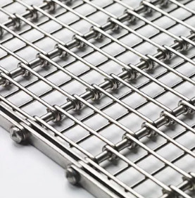 Stainless Steel Eye Link Wire Mesh belt