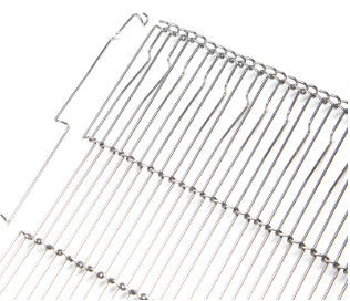 quality  Yisen 304 Stainless Steel B Type Oven Conveyor Belt Customized factory