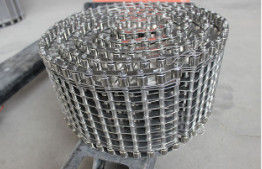 quality  168mm-900mm SS Stainless Steel Conveyor Belt Wire Mesh for Wall Cladding factory