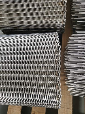 SUS201 Food Processing Herringbone Conveyor Belt Wire Mesh
