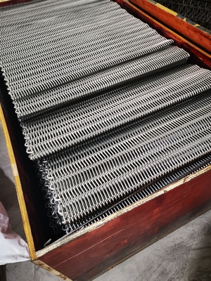 304 Stainless Steel Balanced Weave Food Processing Belts For Eggs