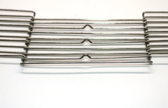 Material Handling Enrober Food Mesh Belt Wire Mesh For Pizza Chocolate Conveyor