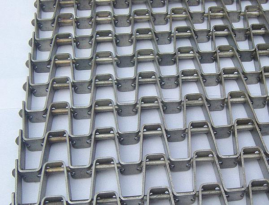 Stainless Steel Bakery Food Industry Conveyor Belt For Potato Chip Drying