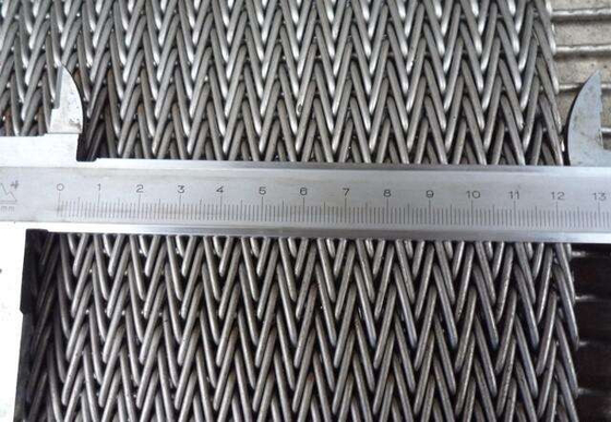 ODM Weave Chain Wire Stainless Steel Mesh Belt Straight String Strip