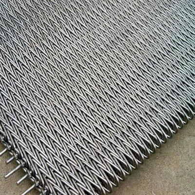 ODM Weave Chain Wire Stainless Steel Mesh Belt Straight String Strip