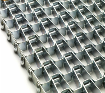 Honeycomb Stainless Steel Conveyor Belt 1x1 Galvanized Wire Mesh