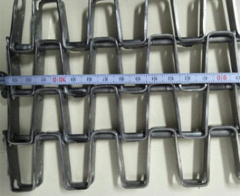 Honeycomb Stainless Steel Conveyor Belt 1x1 Galvanized Wire Mesh