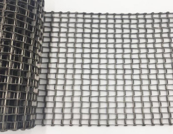 Honeycomb Stainless Steel Conveyor Belt 1x1 Galvanized Wire Mesh