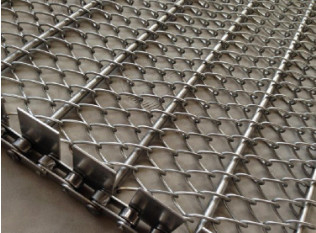 Custom Conventional Weave Stainless Steel Mesh Belt Wire Chain Conveyor