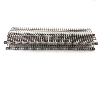 Flat Metal Stainless Steel Eye Link Conveyor Belt Wire Mesh For Oven