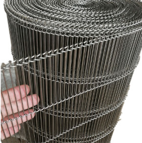 Customized Stainless Steel Flat Flex Belt Wire Mesh Egg Conveyor Belt