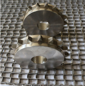 Strong 316SS Flat Wire Mesh Chain Belt For Conveyor