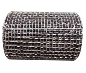 Strong 316SS Flat Wire Mesh Chain Belt For Conveyor