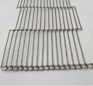 High Temperature Stainless Steel Enrober Wire Belt Mesh For Eggs Conveyor