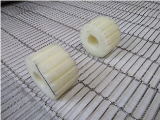 High Temperature Stainless Steel Enrober Wire Belt Mesh For Eggs Conveyor