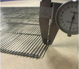 Mold Pressing Hinged Steel Food Mesh Belt For Conveyor 15mm-6000mm