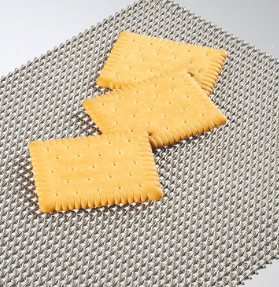 Stainless Steel chain mesh rolls link Wire conveyor belt for biscuit oven