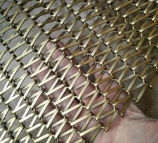 V Shape Stainless Steel Food Industry Conveyor Systems Belt Mesh Wire