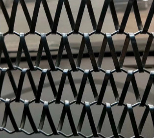 V Shape Stainless Steel Food Industry Conveyor Systems Belt Mesh Wire