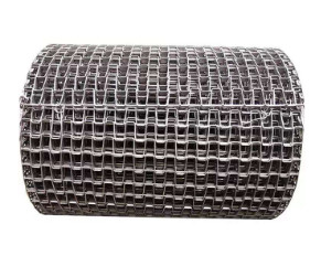 Custom 20cm-200cm Flat Wire Stainless Steel Mesh Belt For Manufacturing Plant