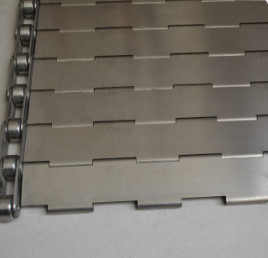 High Load Stainless Steel Perforated Slatted Conveyor Belt Plate Chain