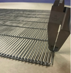 SUS316L Stainless Steel Conveyable Conveyor Belt Fabrication Mesh Wire