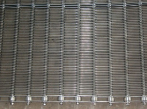 Heat Resistance 304 316 Stainless Steel Wire Mesh Belt Eye Link For Pizza Oven