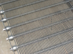 Heat Resistance 304 316 Stainless Steel Wire Mesh Belt Eye Link For Pizza Oven