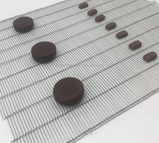 Chain Food Mesh Belt 304 Steel Cord Conveyor Belt Mesh For Furnace