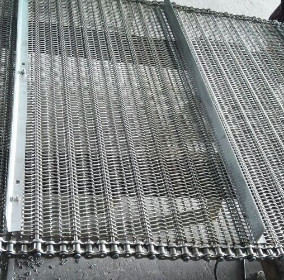 ODM Stainless Steel Conveyor Spiral Link Belting Mesh Steel