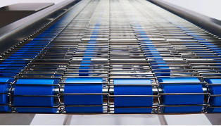 SUS302 Stainless Steel Flexible Metal Mesh Wire 2 X 2 For Conveyor Belt