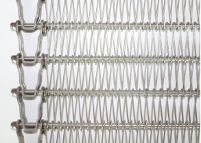 Adjustable Stainless Steel Flat Flex Belt Conveyor Sintered Wire Mesh
