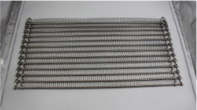 Stainless Steel SUS304 Wire Spiral Mesh Belt Bakery Conveyor