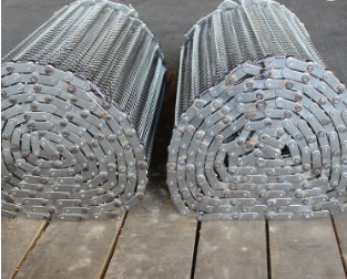 ODM Chain Driven Spiral Freezer Belt Woven Crimped Wire Mesh Conveyor