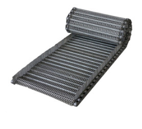 High Tensile 304 Chain Link Galvanised Woven Wire Mesh Conveyor Belt For Freezer