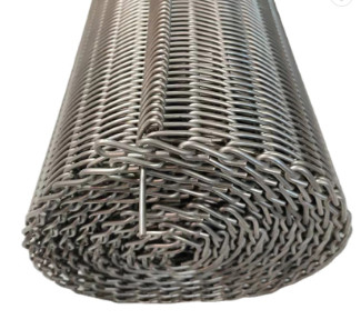316 Stainless Steel Expanded Metal Diamond Mesh Wire Conveyor Belt For Egg Tray Dryers