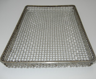 Flanged Screen Stainless Steel Braided Wire Mesh Frame 304 314 310s