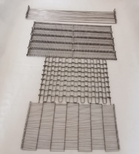 Stainless Steel 304 Metal Mesh Conveyor Belt Food Industry