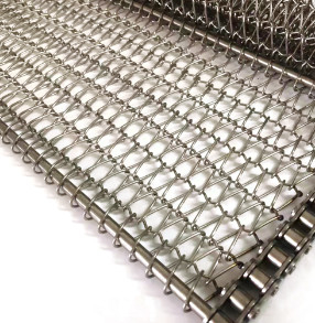 304SS Expandable Sheet Metal Diamond Mesh Panels Conveyor Belt
