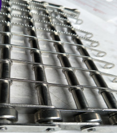 Expanded SS Flat Diamond Mesh Metal Sheet Wire For Conveyor Belt