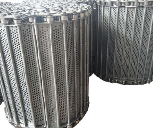 Speed Adjustable Stainless Steel Chain Plate Belt For Assembly Line Conveyor