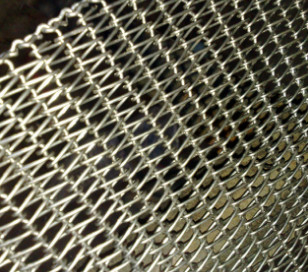 Stainless Steel Balanced Weave Flat Wire Conveyor Belt Systems For Food Industry