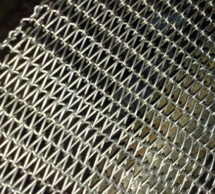 Stainless Steel Balanced Weave Flat Wire Conveyor Belt Systems For Food Industry