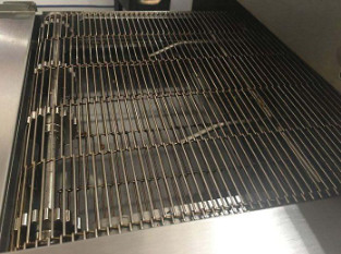 Pizza Oven 316 Stainless Steel Wire Conveyor Food Mesh Belt For Baking