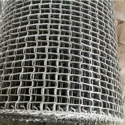 Heavy Duty Flat GI Wire Mesh Food Industry Conveyor Belt
