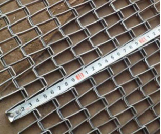 DIN JIS Stainless Steel Mesh Belt Wire Conveyor with Single Loop Edge