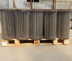 Double Balanced SS201 Stainless Steel Conveyor Belt MS Wire Mesh